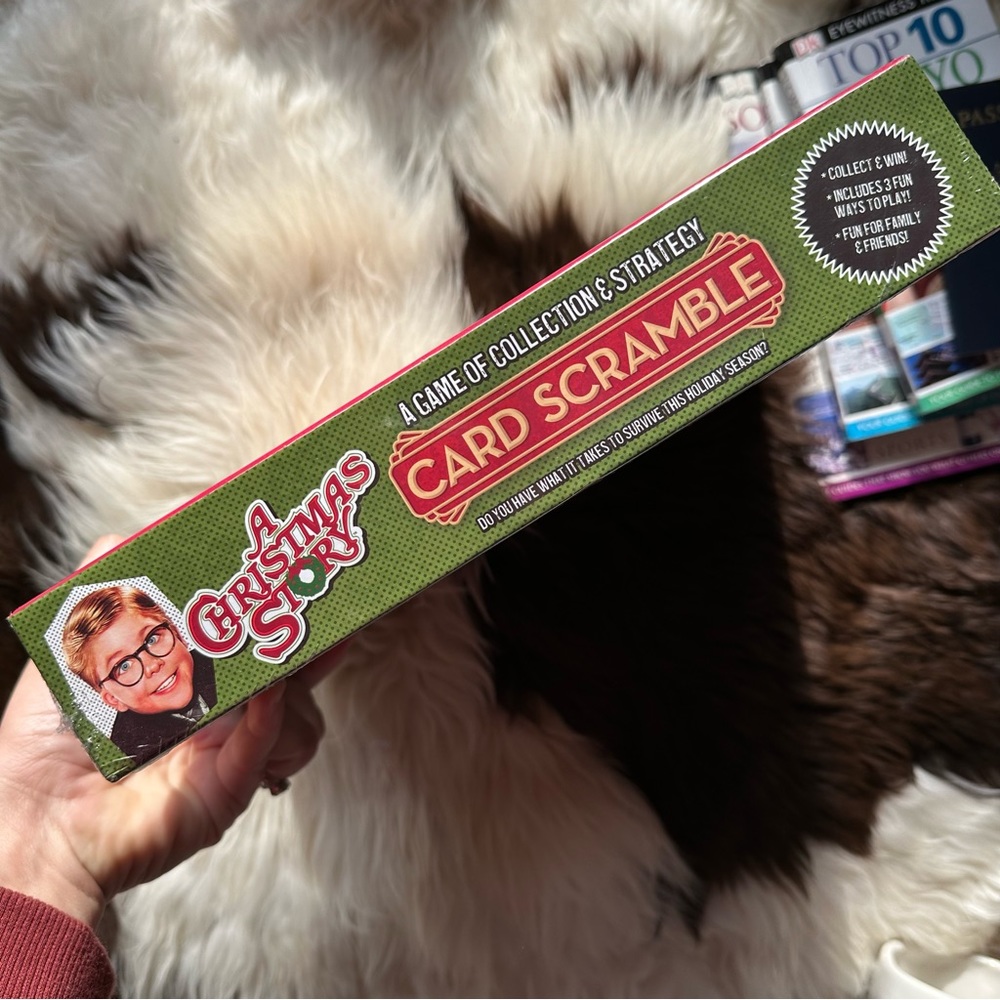 A CHRISTMAS STORY Card Scramble Game Sealed New in Box - Picture 4 of 8
